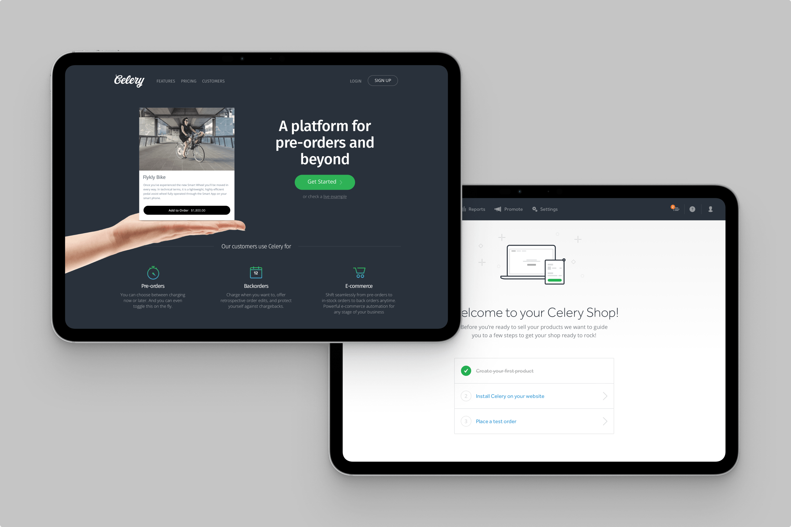 Celery Pre-order Platform