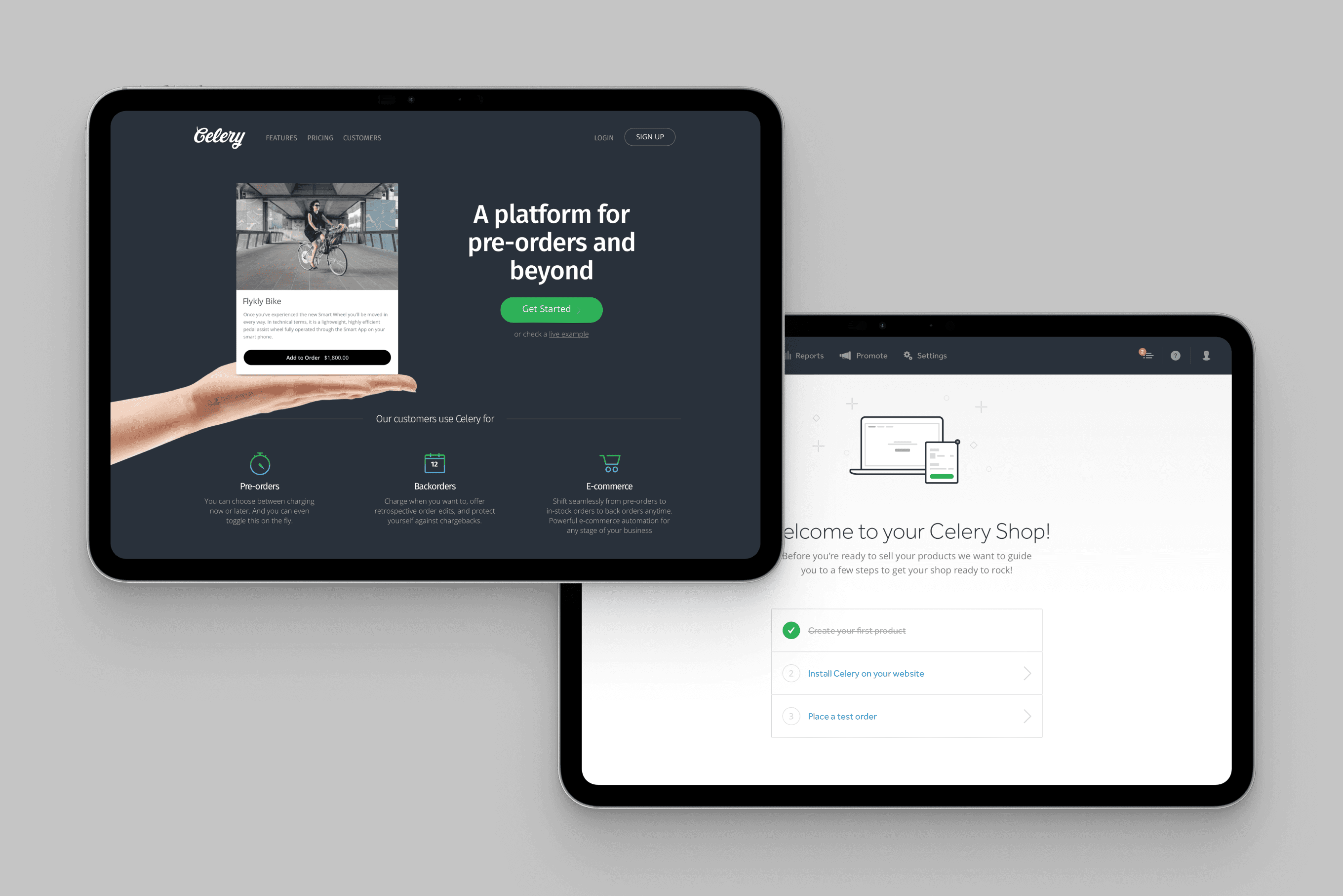 Celery Pre-order Platform