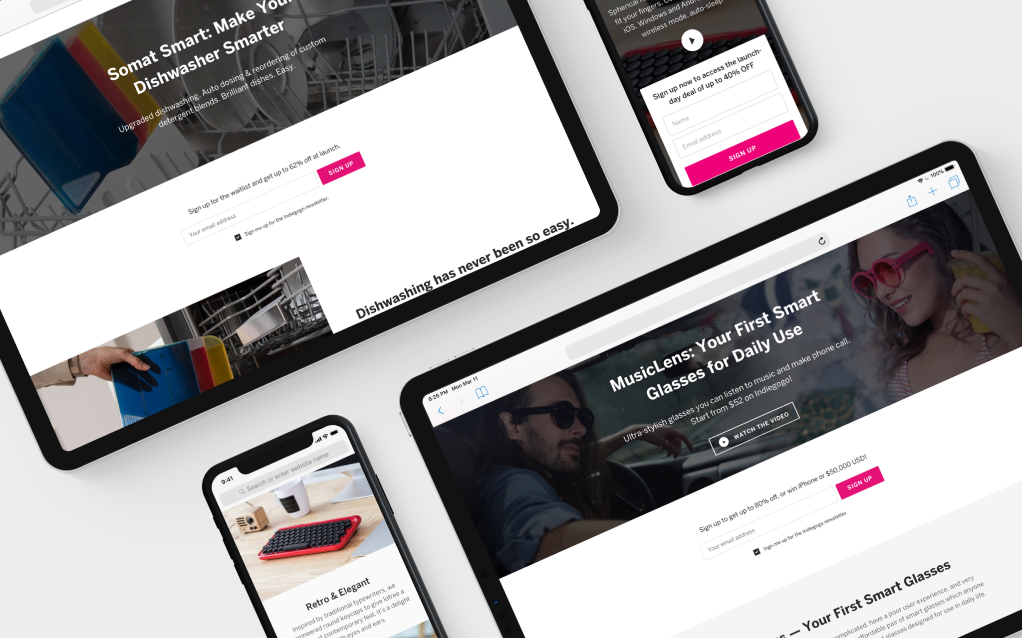 Evolving Pre-launch Pages